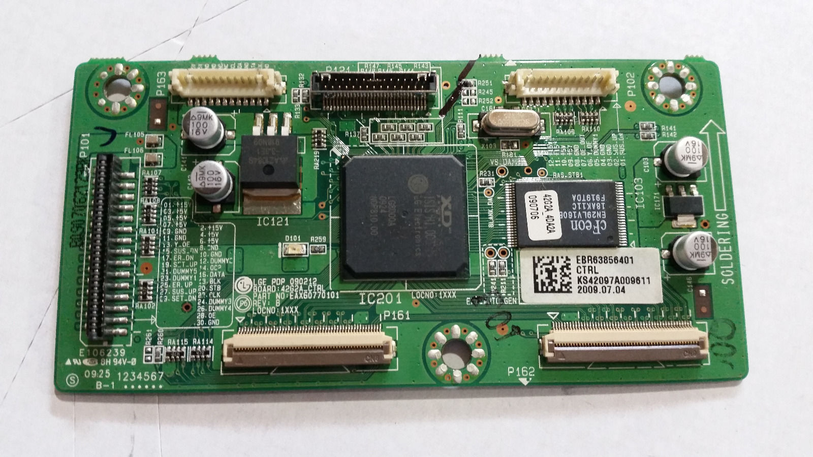 LG EBR63856401 (EAX60770101) Main Logic CTRL Board 42PQ10-UB 42P